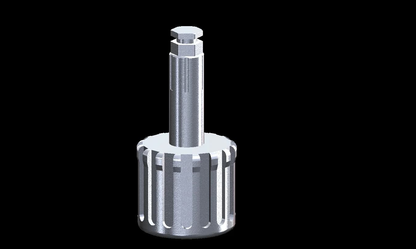 Short Slot Ratchet Adapter for SP Int. Hex. L 10mm