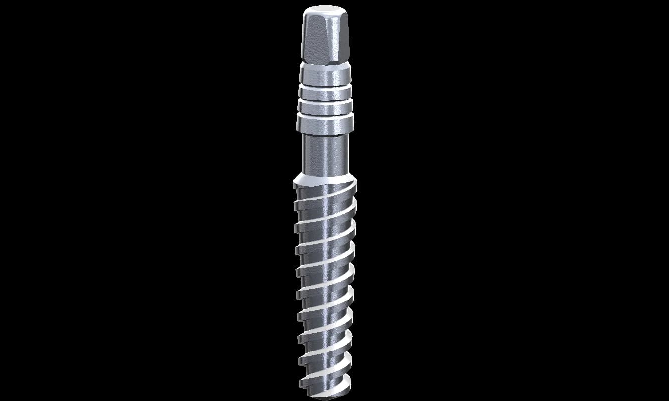 One Piece implant Dia 3.3mm L 8mm